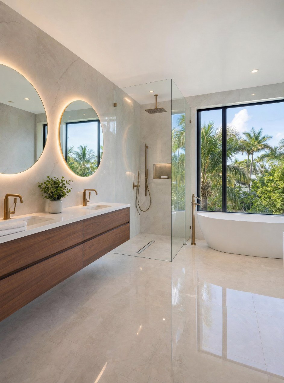 Bathroom by Real Brothers